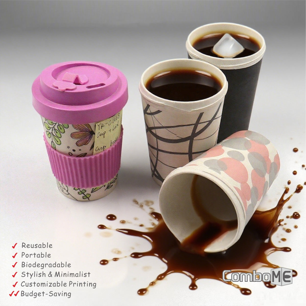 Bamboo Fiber Cups